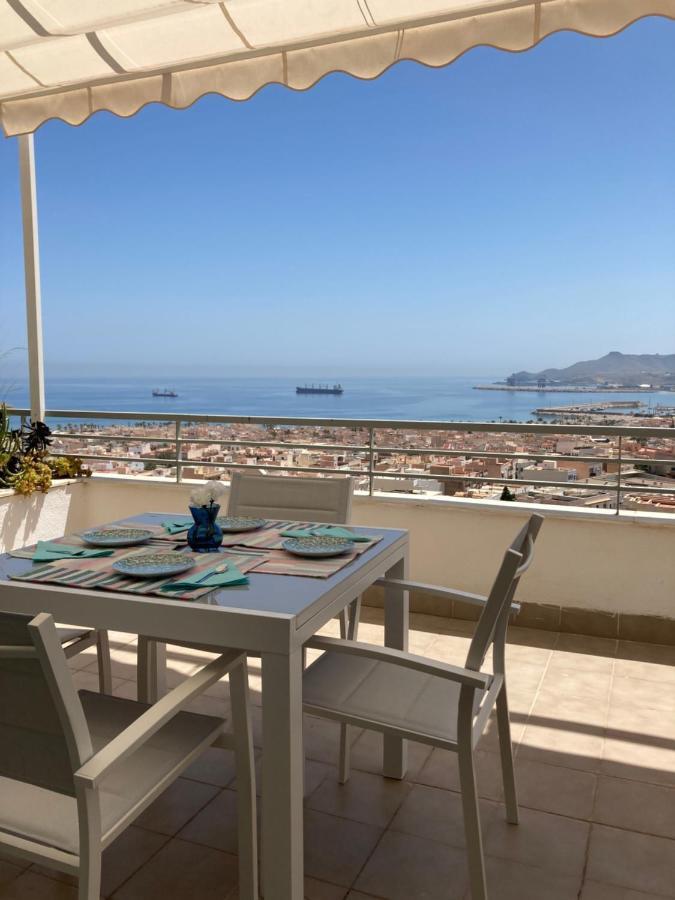 Atico Con Espectaculares Vistas Al Mar Daire Carboneras Dış mekan fotoğraf