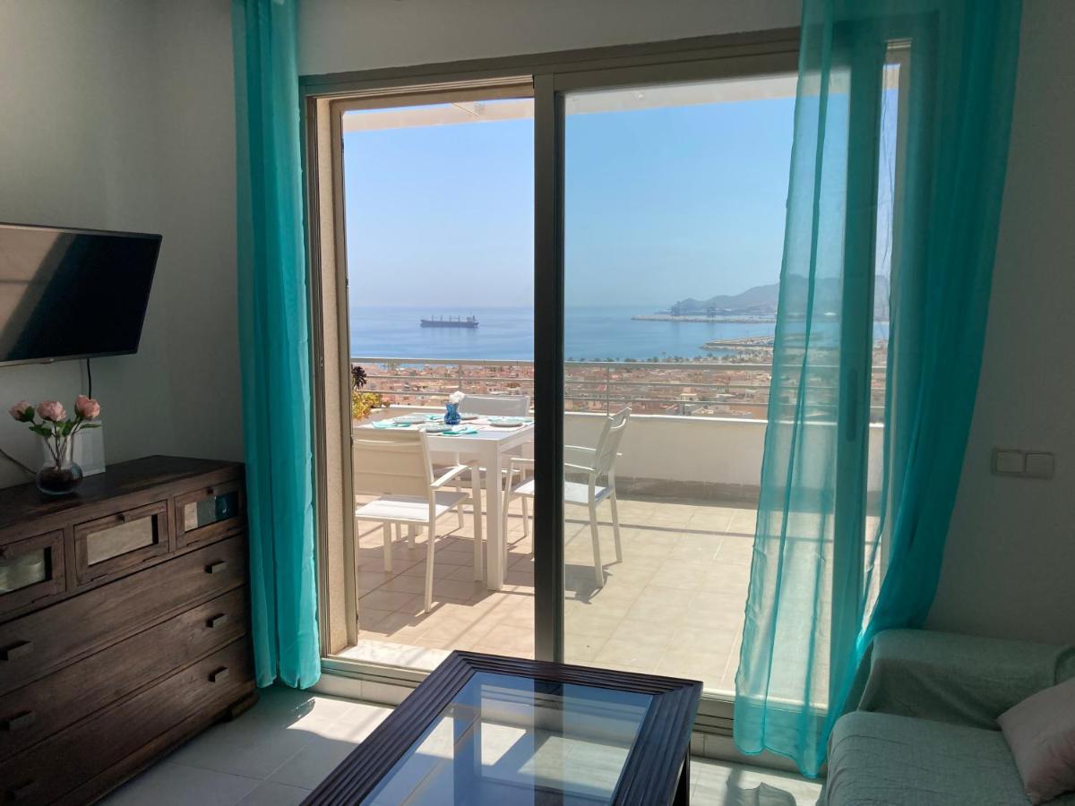 Atico Con Espectaculares Vistas Al Mar Daire Carboneras Dış mekan fotoğraf