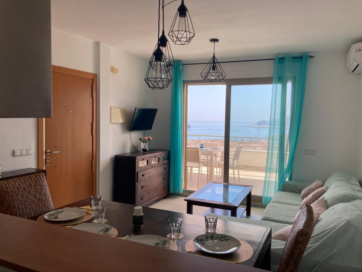Atico Con Espectaculares Vistas Al Mar Daire Carboneras Dış mekan fotoğraf